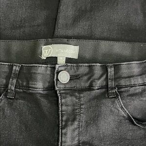 Wit & Wisdom Sophie ‘Ab’ Solution High Waist Ankle Skinny Black Jeans